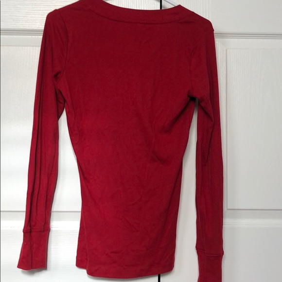 GAP factory LS red shirt *S* - Picture 3 of 4